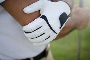 golfer's elbow; Golfers are injured arm while playing golf