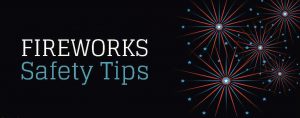 fireworks safety tips graphic